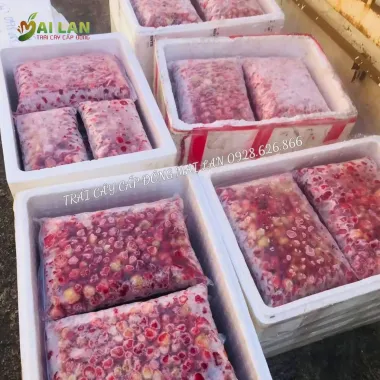 Dâu Tây Cấp Đông Mai Lan – Túi 1kg