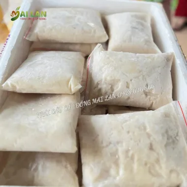 Mãng Cầu Tách Hạt Nguyên Tép – Đóng Túi Zip 1kg
